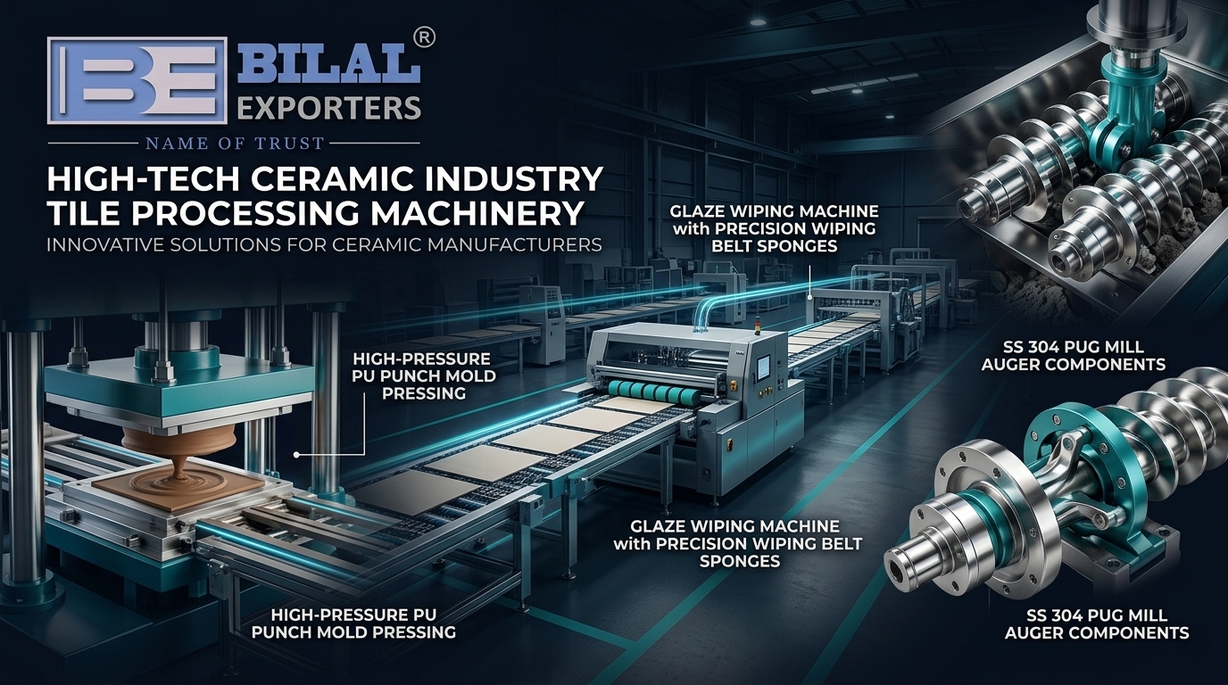 Optimizing Glaze Wiping Efficiency in Ceramic Tile Production Lines